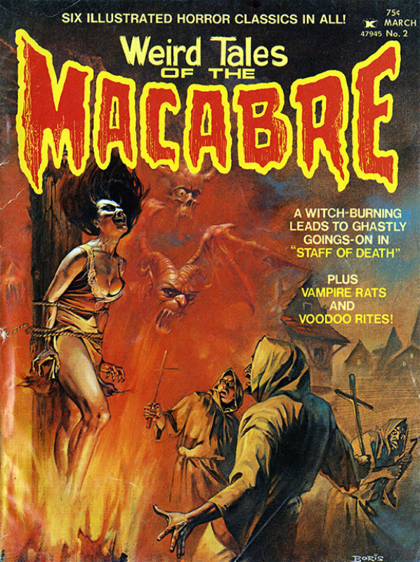 Weird Tales of the Macabre Comic Cover